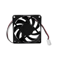 3-pins 12V 70mm pc-koelventilator voor computerbehuizing en CPU-koeler, stille vervangingsventilator met goede luchtstro