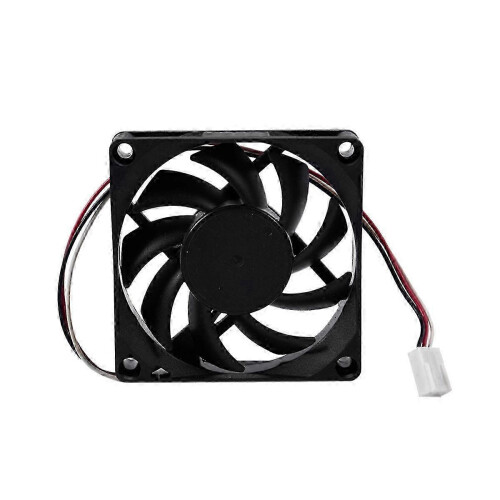 3-Pin 12V 70mm PC Cooling Fan for Computer Case and CPU Cooler, Quiet Airflow Replacement Fan