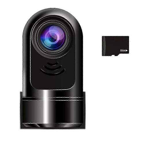 1080P HD 360 μοιρών περιστρεφόμενη κάμερα αυτοκινήτου με κάρτα 32GB, συμπ