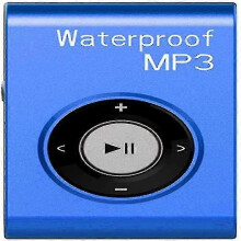 IPX8 Waterproof Swimming MP3 Player with 8GB Storage, FM Radio, Hi-Fi Headphones for Diving and Underwater Sports