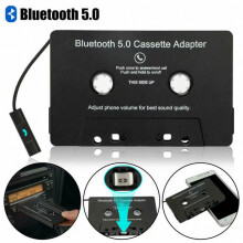 Adaptateur Bluetooth 5.0 pour lecteur de cassettes audio de voiture, récepteur auxiliaire pour lecteur de cassettes, dif