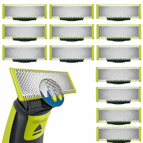 13 Pack Razor Blades Compatible With Philips OneBlade Replacement Blades