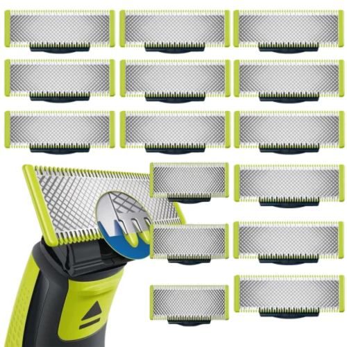 15 Pack Razor Blades Compatible With Philips OneBlade Replacement Blades