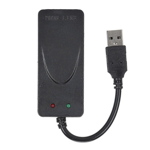 Εξωτερικό μόντεμ δεδομένων φαξ USB 56K με διπλές θύρες RJ11 για Windows και Li 1