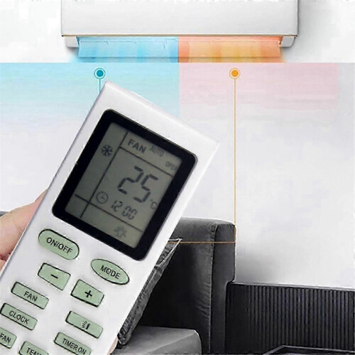 Universal Air Conditioner Remote Control Replacement Compatible with YB1FA YB1F2 1F2F Models, Easy to Use, White】 2