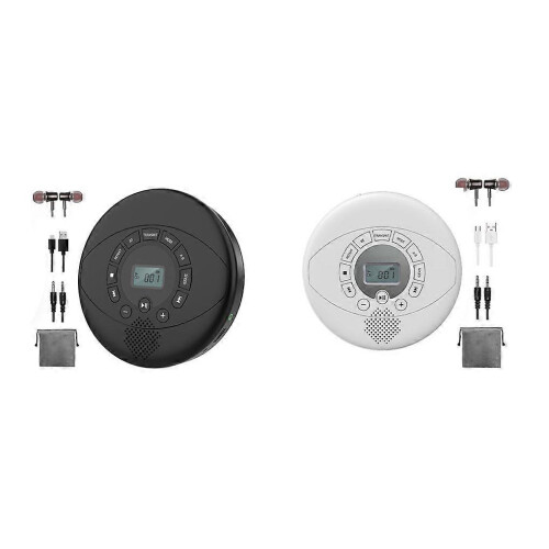 Φορητό CD Player με ενσωματωμένα ηχεία, επαναφορτιζόμενο Disc Player για οικ 2