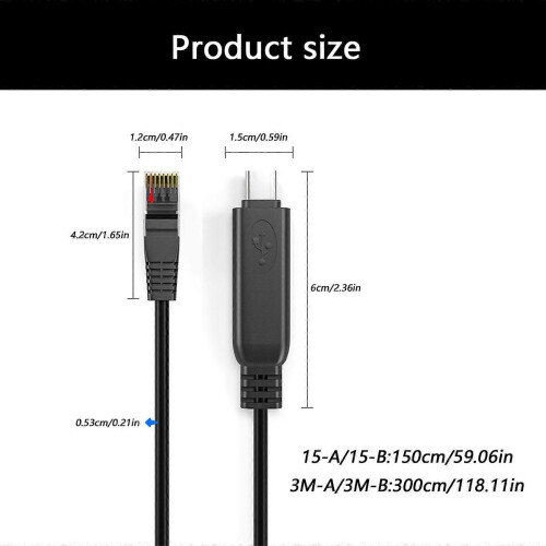 Καλώδιο Ethernet USB-C σε RJ45 για φορητό υπολογιστή και smartphone, Γρήγορο και 2