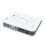 Μετατροπέας βίντεο VGA σε HDMI 1080P, λευκός συμπαγής προσαρμογέας για σύνδ 3