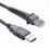 2m USB A to RJ45 Adapter Cable for Barcode Scanners, Gray, Durable Data Connection Cord for Reliable Use 4