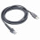 2m USB A to RJ45 Adapter Cable for Barcode Scanners, Gray, Durable Data Connection Cord for Reliable Use 2