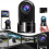 1080P HD 360 μοιρών περιστρεφόμενη κάμερα αυτοκινήτου με κάρτα 32GB, συμπ 4