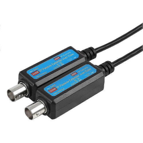 Ζεύγος προσαρμογέων Ethernet Over Coax 10/100Mbps Παθητικός ομοαξονικός πομπός/δ 2