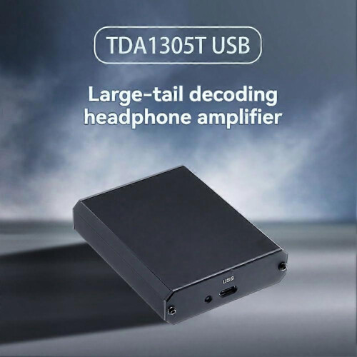 HiFi USB Audio Decoder Card for Mobile OTG Type-C Input, Dual AUX Outputs, Compact Portable Design 1