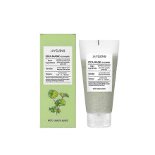 Suitable for CICA 2-in-1 Facial Cleanser & Clay Mask, Gentle Pore Care, Exfoliating Hydrating Wash for Acne & Sensitive Skin-jc