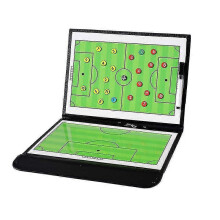 Tablero táctico magnético plegable de 54 cm para entrenamiento de fútbol, portapapeles de entrenamiento para estrategia