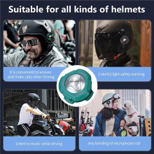 Motorrad--Headset mit Knochenleitungslautsprecher, Ski-Headset, Wasserdichtes -Helm-Headset mit Geräuschunterdrückung