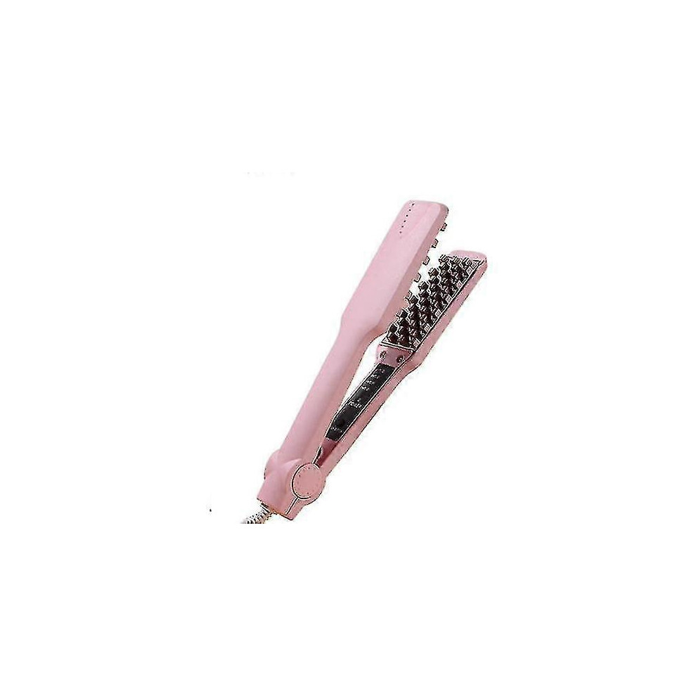 Volumizing Hair Iron, Ceramic Hair Straightener and Crimper, Fluffy Curling Tool for All Hair Types, Salon Styling Tool