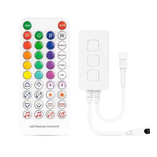 2X RGB Music Controller SP611E für WS2812B SK6812 WS2811 Adressierbarer LED RGB Bandstreifen