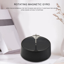 2X Kreisel Elektronische Immerwährend Motion Drehen Magnetisch Gyro Dekoration Anfang Gyro Desktop Spielzeug Geschenke