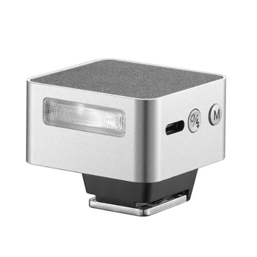 ZT08 TTL Flash Light for  Quick Release Hot Shoe DSLR/Mirrorless Camera Fill Light -Camera Speedlite Silver