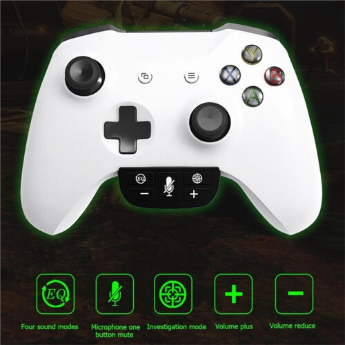 Audio Adapters for  One S/X/XSX Wireless Controller Headset Adapter Converter for  Series X S One Controllers