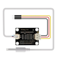 Carte de Développement pour Testeur Numérique de Qualité de L'Eau TDS Meter V1.0 avec Filtre et Compteur D'Eau pour