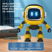 DeepSeek AI Robot Toy 37 Languages Voice Interactive Dialogue Desktop Toy with Intelligent Conversation for Kids