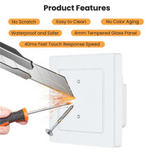 Tuya WiFi Light App Remote Control with for Alexa Home Route 3 Gang