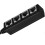 Προσαρμογέας διαχωριστή Ethernet RJ45 1 έως 4 για επέκταση LAN, συμπαγής φορητ 4