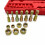 Universal 15 Piece Metric Thread Chaser Set Thread Rethreading Kit M6 M8 M10 with Case 2