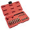 Universal 15 Piece Metric Thread Chaser Set Thread Rethreading Kit M6 M8 M10 with Case 5