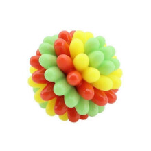 (Green) Lettuce Pets Dog Toys, Lettuce Pets Chew Ball, Heavy-Duty Spiky Chew Ball