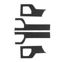 Car Door Anti-Kick Frame Mat for Jimny Nomade 2025 2026 Side Door Scratch Resistant Cover Trim Accessories
