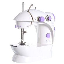 Household Sewing Machines, Handheld Sewing Machine with Light Cutter, Foot Pedal, Portable, 202 UK Plug