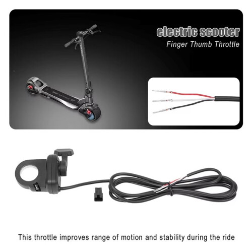 Thumb Throttle for WideWheel Pro Kickscooter Accessories Universal Waterproof Electric Scooter Thumb Accelerator 1