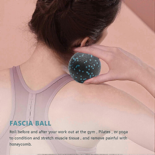 Foam Roller Set High Density Massage Roller Ball compatible with Neck Back Muscles Deep Tissue Massage 1