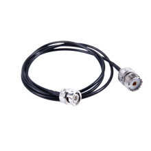 3X RF UHF VHF Radio Coaxial Antenna Cable BNC Male to UHF SO239 RG-58U MILSPEC Coax Mobile to Base Antenna 3 Ft