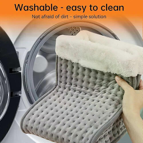 Electric Heated Foot Warmer Adjustable Temperature Heating Pad 2