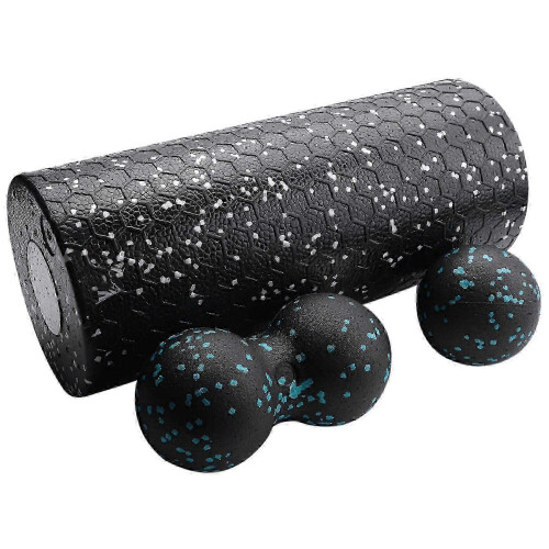 Foam Roller Set High Density Massage Roller Ball compatible with Neck Back Muscles Deep Tissue Massage