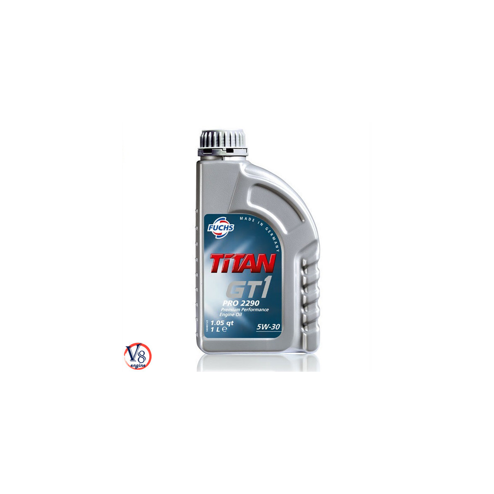 Fuchs Titan Gt1 Pro C-2 5W-30 Engine Oil Lubricant 1 Litre Acea C2 5000502436692