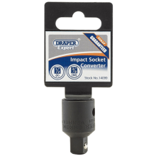 Draper Expert 1/2"(F) x 3/8"(M) Impact Socket Converter 307 14099