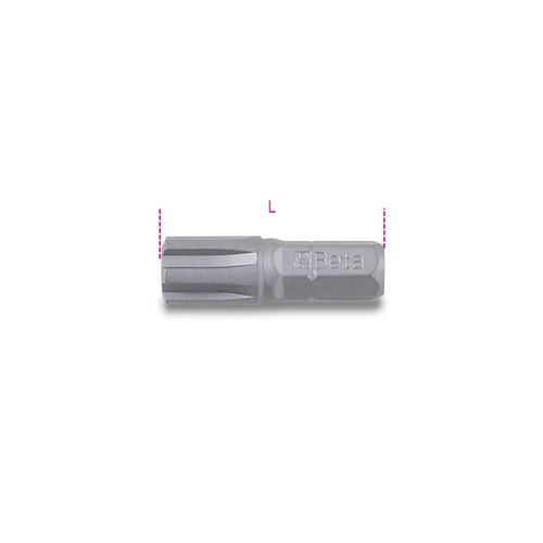 Beta Tools 861RIBE 1x 1/4" Hex Drive RIBEÂ Bit M7 | 008610707