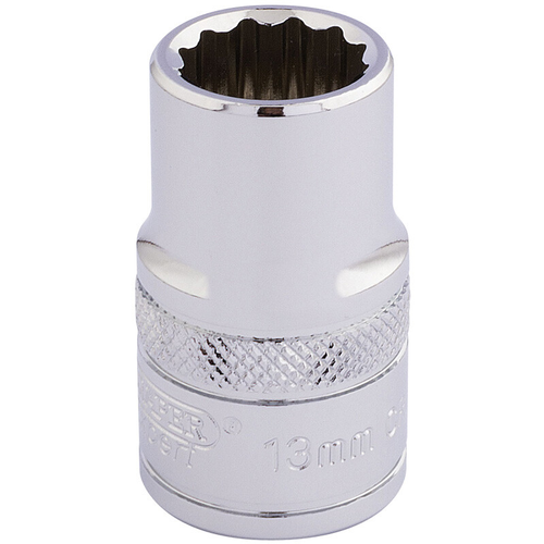 Draper Draper Expert 1/2" Square Drive Hi-Torq 12 Point Socket (13mm) 33105