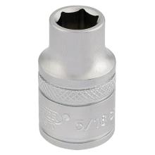 Draper Expert 3/8" Square Drive 6 Point Imperial Socket (5/16") 16549