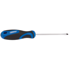 Draper 3.2 x 75mm Plain Slot Screwdriver with Soft Grip Handles 865 48919