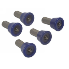 Laser Tools 3694 Drywall Bit Set - 5pc Silicon Steel