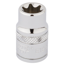 Draper Expert 3/8" Square Drive Tx-Star Socket (E12) 34187