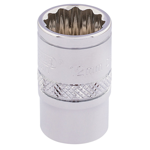 Draper Draper Expert 3/8" Square Drive Hi-Torq 12 Point Socket (12mm) 32772
