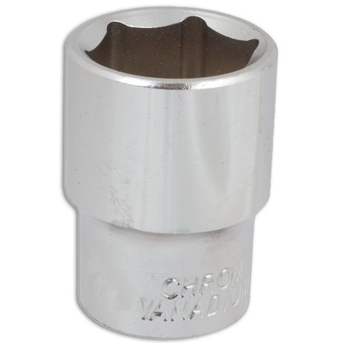 Laser Tools 0814 Socket 1/2"D 18mm Chrome Vanadium
