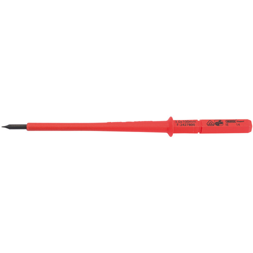 Ergo Plus Plain Slot VDE Interchangeable Screwdriver Blade 3mm x 100mm 9651P 247
